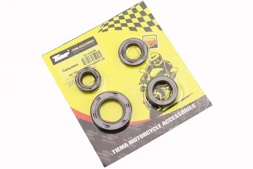 Сальники к-кт 4шт (15,5x25,5x7; 17x30x5; 24x40x7; 31x20x7) двигателя, Honda Dio ZX, FIX-352683