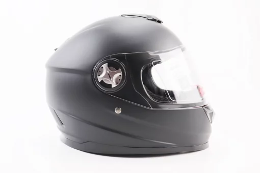 Шолом інтеграл, закритий BLD-М65 М (57-58см), ЧОРНИЙ матовий, FIX-360115