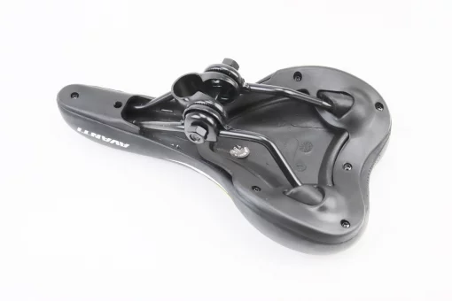 Сидіння MTB 265x155мм, чорно-зелене AVY-6632, FIX-411867