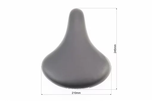 Сидіння ХВЗ 245x210мм, чорне CROSSRIDE BSK-017, FIX-411882