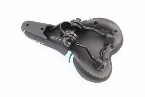 Сидіння MTB 240x140мм, чорно-синьо-біле BSK-901-В, FIX-411883