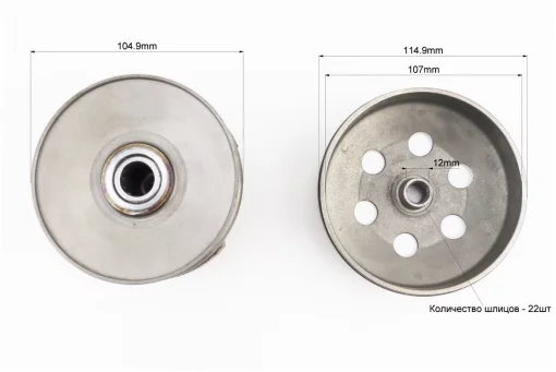 Варіатор задній к-кт Honda DIO AF18 / 27, FIX-352724