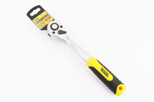 Трещотка с изогнутой ручкой 1/2" 72 зуба 78-0142, FIX-702101