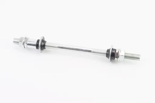 Ось задняя MTB M10х190мм в сборе, под гайку, хром, от 10шт -15%, FIX-406087