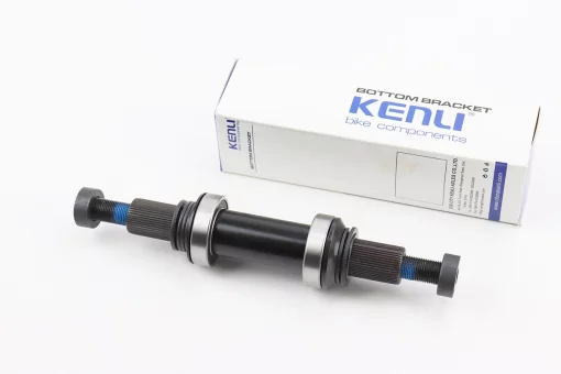 Каретка "шліци BMX 48T-19мм" 140мм, з направляючим шліцом, 2 пром-підшипники (19*37*9), KL-11D (Spanish Type), FIX-411897