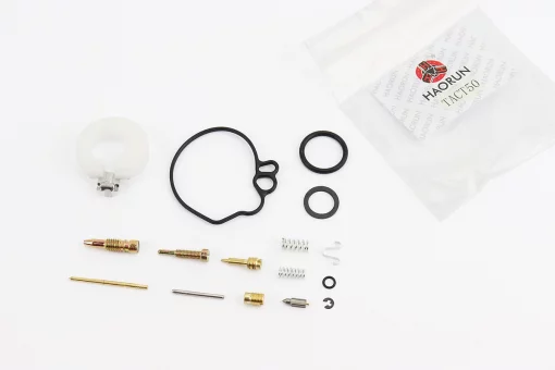 Ремонтный комплект карбюратора Honda TACT AF16, 16 деталей+поплавок, FIX-352736