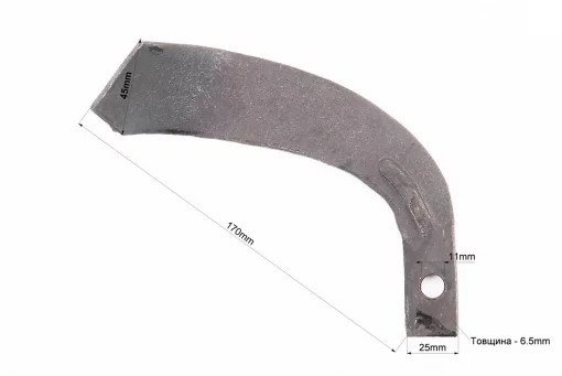 Нож фрезы R175/180N/190N/195NM, GN-4 ПРАВЫЙ, L-170mm, FIX-604903