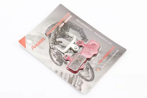 Тормозные колодки Disk-brake (Sram X0, X7, X9, XX, Avid Elixir 1,3,5,7,8, Kugoo M5,G1,G-Booster), красные YL-1021, FIX-411923