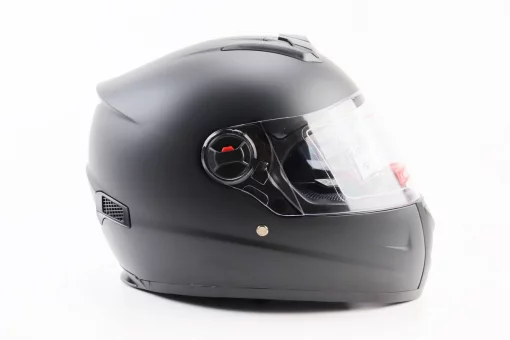 Шлем интеграл, закрытый+очки BLD-М61 М (57-58см), ЧЕРНЫЙ матовый, FIX-360119