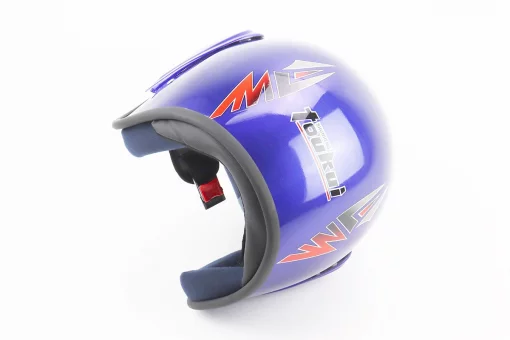 Шолом відкритий HK-215, СИНІЙ (незначні відмінності малюнків, можливі дефекти фарбування), FIX-360128