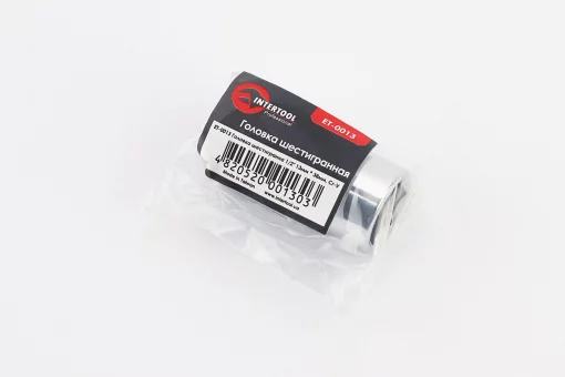 Головка торцевая 6-гранная 1/2" 13х38мм CrV ET-0013, FIX-702119