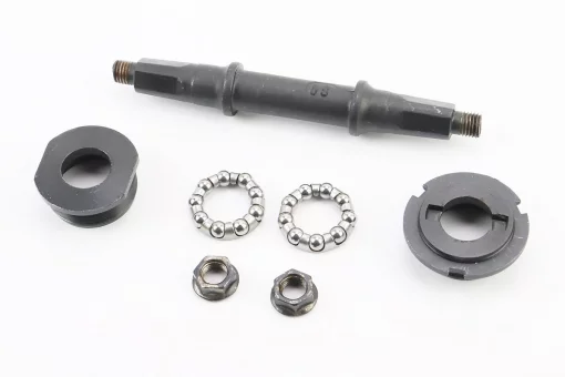 Каретка "квадрат" MTB 125мм, підшипник &Oslash;6,35х9 кульок, під гайку, чорна, FIX-406160