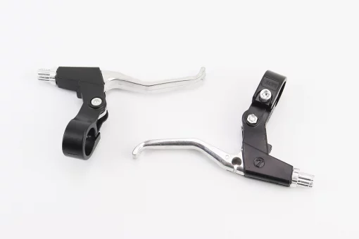 Гальмівні ручки, алюмінієві, чорно-сірі, FIX-406161