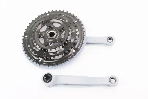 Шатуни "квадрат" 170мм, 48.38.28T MTB, сіро-сині GR 01 (можливі потертості), FIX-406182