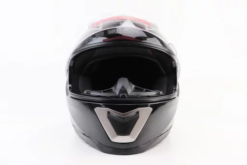 Шлем интеграл, закрытый BLD-M62 S (55-56см), ЧЕРНЫЙ глянец, FIX-360233