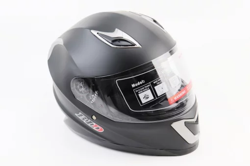 Шолом інтеграл, закритий BLD-M62 S (55-56см), ЧОРНИЙ матовий, FIX-360235