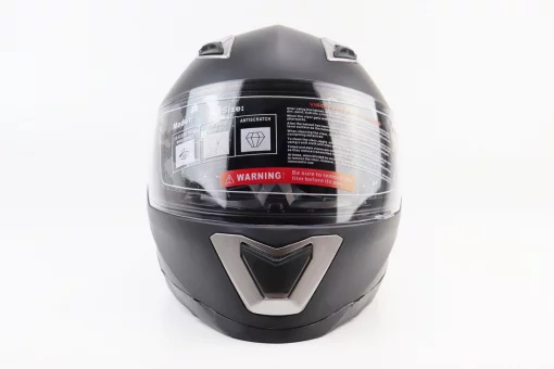 Шолом інтеграл, закритий BLD-M62 S (55-56см), ЧОРНИЙ матовий, FIX-360235