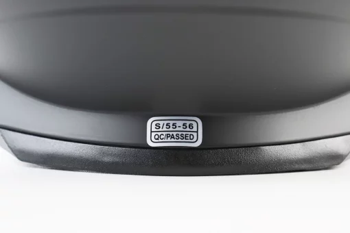 Шолом інтеграл, закритий BLD-M62 S (55-56см), ЧОРНИЙ матовий, FIX-360235