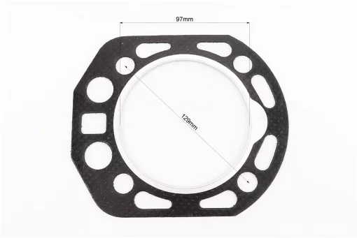 Прокладка головки циліндра R190N-90mm, к-кт 2шт (вн. кільце з виступом), FIX-604967