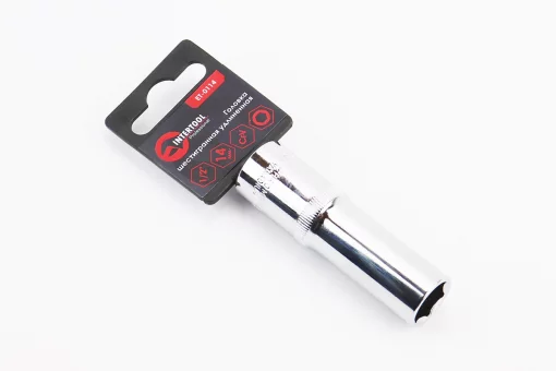 Головка торцевая 6-гранная удлиненная 1/2" 14х78мм CrV ET-0114, FIX-702140