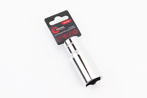 Головка торцевая 6-гранная удлиненная 1/2" 24х78мм CrV ET-0124, FIX-702144