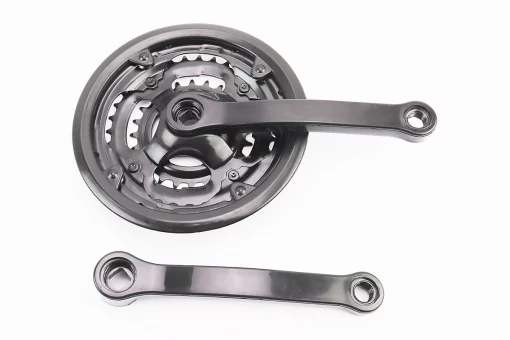 Шатуни "квадрат" 170мм, 42.34.24T MTB, чорні BL 02 (вузький), (можливі потертості), FIX-406193