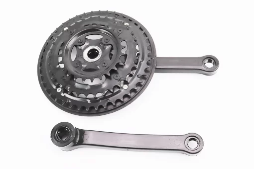 Шатуни "квадрат" 170мм, 42.34.24T MTB, чорні BL 02 (вузький), (можливі потертості), FIX-406193