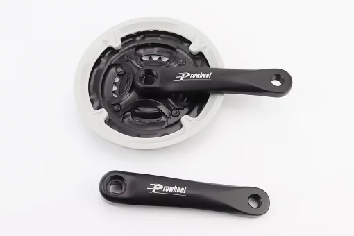 Шатуни "квадрат" 152мм, 42.34.24T MTB, алюмінієві, чорно-сірий MA-AC49, FIX-412031