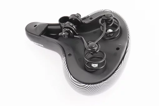 Сидіння ХВЗ 260x230мм, чорно-сіре CROSSRIDE N662-А, FIX-412032