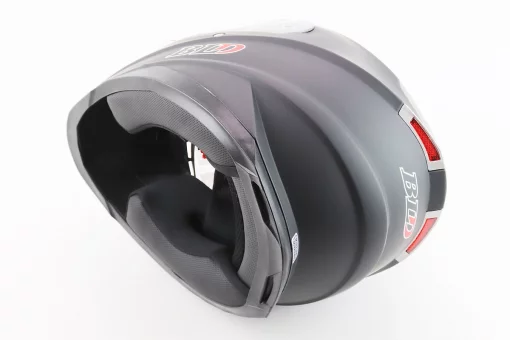 Шолом інтеграл, закритий BLD-M62 М (57-58см), ЧОРНИЙ матовий, FIX-360236