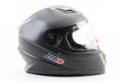 Шолом інтеграл, закритий BLD-M62 М (57-58см), ЧОРНИЙ матовий, FIX-360236