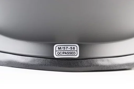 Шолом інтеграл, закритий BLD-M62 М (57-58см), ЧОРНИЙ матовий, FIX-360236