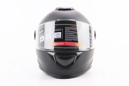 Шлем интеграл, закрытый BLD-М65 L (59-60см), ЧЕРНЫЙ матовый, FIX-360409