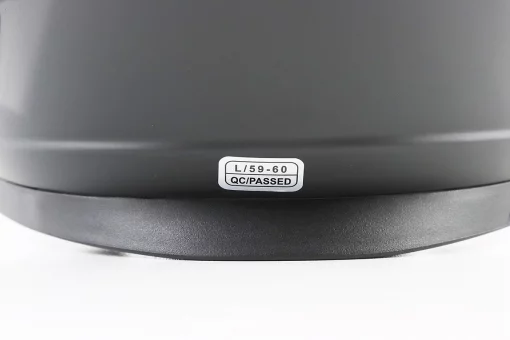 Шлем интеграл, закрытый BLD-М65 L (59-60см), ЧЕРНЫЙ матовый, FIX-360409