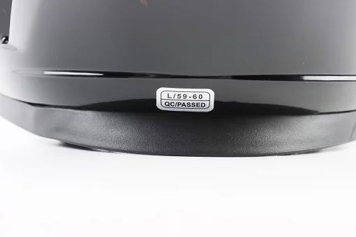 Шлем интеграл, закрытый BLD-М65 L (59-60см), ЧЕРНЫЙ глянец, FIX-360411