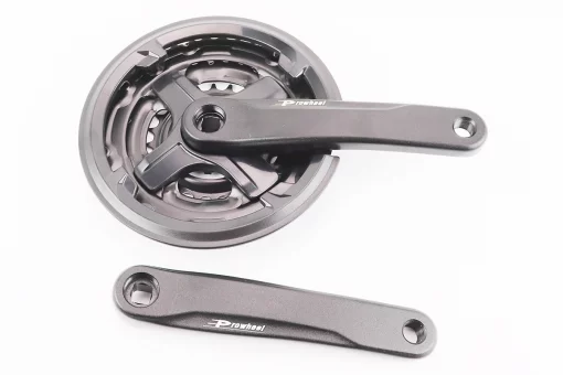 Шатуни "квадрат" 170мм, 42.34.24T MTB, алюмінієві, чорні TA-CN68, FIX-406270