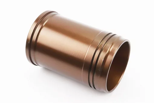 Гильза цилиндра R190N (H-160mm, Dпоршня-90mm, Dвенца-108,75mm, Dверх.пояс-104,75mm, Dниж.пояс-103mm), желтая, с насечкой,