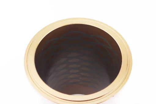 Гильза цилиндра R185N (H-160mm, Dпоршня-85mm, Dвенца-105,7mm, Dверх.пояс-98,00mm, Dниж.пояс-98,00mm), желтая, с насечкой,