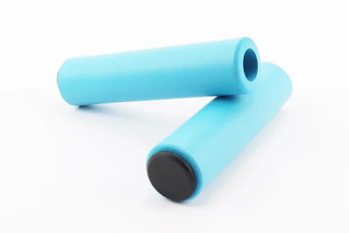 Ручки керма 130мм, пінорезинові, сині, FIX-412138