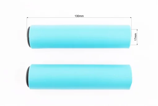 Ручки керма 130мм, пінорезинові, сині, FIX-412138