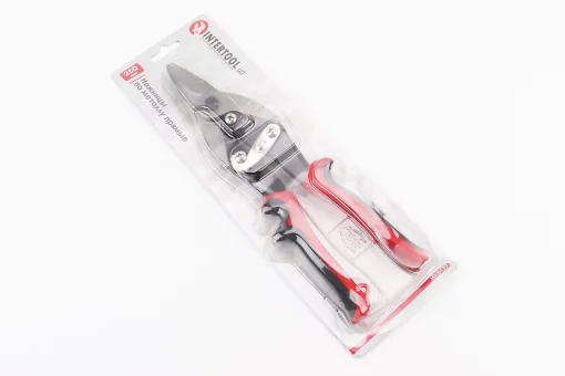Ножницы по металлу 250мм прямой рез CrV HT-0177, FIX-702209