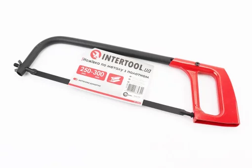 Ножівка з металу 250-300мм з метал. рукояткою HT-3303, FIX-702211