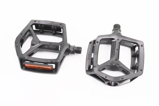 Педалі BMX 9/16" (111.5x102x22mm) алюмінієві, чорні VB-249DU, FIX-406387