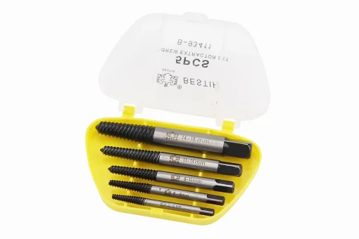 Екстрактор болтів, шпильок (для викручування зламаних болтів та шпильок), к-кт 5шт, FIX-999618