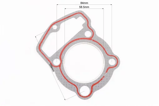 Прокладка головки цилиндра CB-125cc 58,5мм, 5шт, FIX-361058