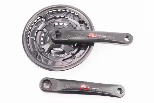 Шатуни "квадрат" 170мм, 42.34.24T MTB, алюмінієві, чорні MA16-311AP, FIX-412157