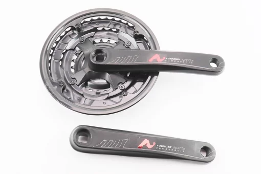 Шатуни "квадрат" 170мм, 42.34.24T MTB, алюмінієві, чорні MA14-311AP, FIX-412158