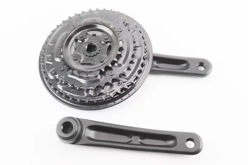 Шатуни "квадрат" 170мм, 42.34.24T MTB, алюмінієві, чорні MA14-311AP, FIX-412158