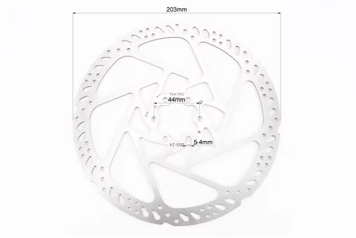 Гальмівний диск 203мм, кріпл. 6 болтів, TR203-19, FIX-406412