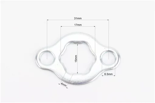 Шайба фиксатор передней звезды + болты, FIX-999627